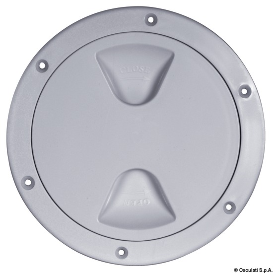 Portello Ispezione 6" Grigio Ral7042